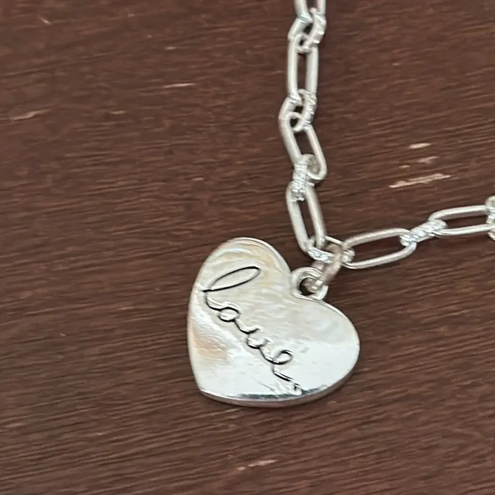 Love Laugh Live Charm Bracelet Size OS